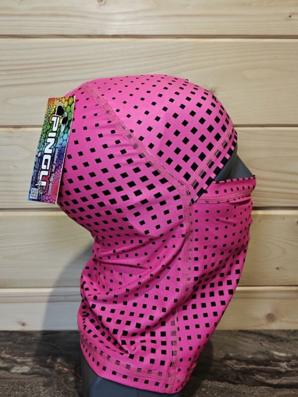 KUKLA PINGU SPORT NEON PINK DESIGN 52-56CM